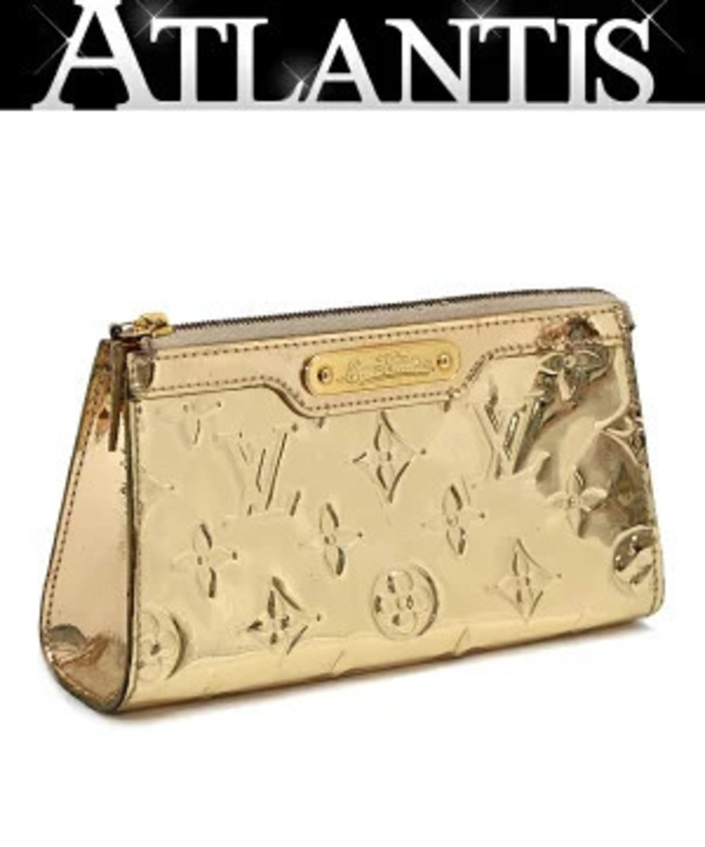 Louis Vuitton Trouse Cosmetic Pouch Clutch Monogram Miroir